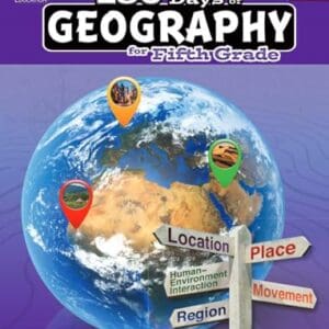 180 Days of Social Studies: Grade 5 – Daily Geography Workbook for Classroom and Home, Cool and Fun Practice, Elementary School Level Activities … Build Skills (180 Days of Practice, Level 5)